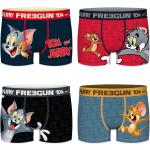 Sportliche Tom und Jerry Herrenboxershorts aus Polyester Größe S 4-teilig 