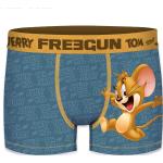 Reduzierte Motiv Sportliche Tom und Jerry Herrenboxershorts aus Polyester Größe S 1-teilig 