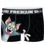 Reduzierte Motiv Sportliche Tom und Jerry Herrenboxershorts aus Polyester Größe S 1-teilig 