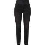 Schwarze Ankle-Jeans aus Denim für Damen Größe XL 