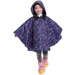 Blaue Sterne Regencapes für Kinder & Regenponchos für Kinder für Mädchen Größe 122 