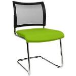Grüne Topstar Point Freischwinger Stühle aus Polyrattan stapelbar 2-teilig 