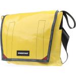 Gelbe Messenger Bags & Kuriertaschen mit Schnalle 