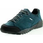 Blaue Elegante Waldläufer Low Sneaker mit Schnürsenkel in Breitweite Leicht für Herren Größe 42,5 