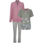 Reduzierte Rosa Unifarbene Harmony Damenhausanzüge & Damenfreizeitanzüge aus Baumwolle 
