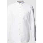 Weiße Unifarbene Camel Active Button Down Kragen Regular Fit Hemden aus Baumwolle für Herren Größe XL 