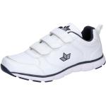 Weiße Lico Low Sneaker mit Klettverschluss aus Textil für Herren Größe 40 