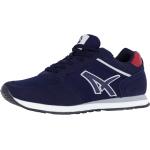 Blaue Albatros Low Sneaker aus Veloursleder leicht Größe 43 