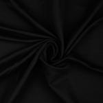 Schwarze Unifarbene Jersey Stoffe 