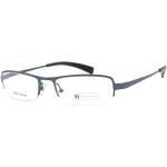 Schwarze Freudenhaus Optik Brillenfassungen aus Metall für Herren 
