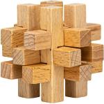 Fridolin IQ-Test Vier zu Fünf aus Holz