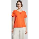 Orange Frieda&Freddies T-Shirts aus Baumwolle für Damen Größe S 