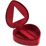 Rote Motiv Friedrich Lederwaren Schmuckschatullen aus Leder zum Valentinstag 