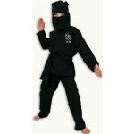 Ninja 2tlg mit Haube u Gürtel Kinder Kostüm Gr 152