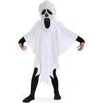 Weiße Fries Gespenster-Kostüme aus Polyester für Kinder Größe 116 