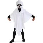 Weiße Gespenster-Kostüme aus Polyester für Kinder Größe 116 