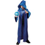Blaue Fries Zauberer-Kostüme aus Polyester für Kinder Größe 116 