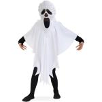 Weiße Fries Gespenster-Kostüme aus Polyester für Kinder Größe 140 