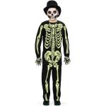 Fries Kinder-Kostüm Größe 140 Overall Skelett GID