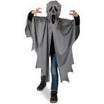 Graue Fries Gespenster-Kostüme aus Polyester für Kinder Größe 164 
