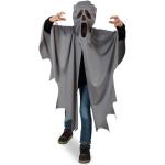 Graue Fries Gespenster-Kostüme aus Polyester für Kinder Größe 152 