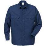 Reduzierte Langärmelige Fristads Kansas Herrenlangarmhemden aus Baumwolle Größe XL 