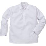 Weiße Bestickte Langärmelige Fristads Kansas Herrenlangarmhemden Größe S 