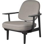 Hellbeige Fritz Hansen Loungestühle aus Massivholz mit Armlehne Breite 0-50cm, Höhe 0-50cm, Tiefe 0-50cm 