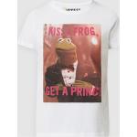 Reduzierte Weiße Frogbox Bio T-Shirts aus Baumwolle für Damen Größe XS 