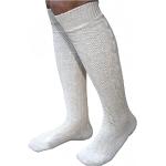 FROHSINN Herren Trachten Socken/Trachtenstrümpfe der Marke Trachtensocken/Trachtenstrümpfe - (Cremeweiß, 45)