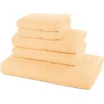Cremefarbene frottana Badehandtücher & Badetücher aus Baumwolle maschinenwaschbar 30x50 5-teilig 
