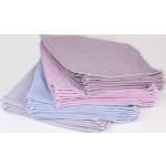 Lavendelfarbene Handtücher Sets aus Frottee 30x30 10-teilig 
