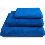 Blaue Bio Handtücher Sets aus Frottee 70x140 3-teilig 