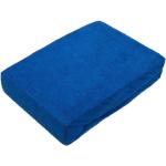 Royalblaue Spannbettlaken & Spannbetttücher aus Frottee trocknergeeignet 220x200 