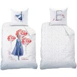 Die Eiskönigin Elsa Bettwäsche Sets & Bettwäsche Garnituren mit Reißverschluss aus Baumwolle 135x200 2-teilig für den für den Frühling 