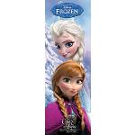 Frozen - Portrait - Anna & ELSA - Disney Die Eiskönigin - Völlig unverfroren Poster Druck - Größe 53x158 cm