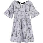 Graue Oversize Maxi Rundhals-Ausschnitt Sommerkleider aus Elastan Handwäsche für Damen Größe 3 XL für den für den Sommer 