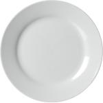 Weiße Frühstücksteller 19 cm 
