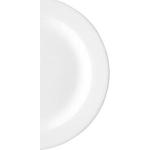 Reduzierte Weiße Arzberg Form 1382 Runde Frühstücksteller 19 cm aus Porzellan mikrowellengeeignet 