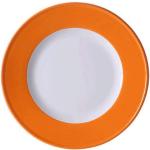 Reduzierte Orange Bauhaus Dibbern Solid Color Dessertteller 21 cm aus Porzellan stapelbar 