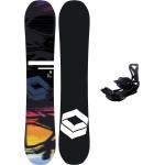 FTWO Reverse 143 + Sonic Pro M Black 2023 Snowboard-Set sunset Herren Gr. Uni