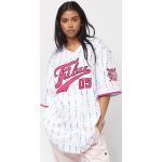 Reduzierte Weiße Sportliche Fubu Baseball-Shirts aus Jersey für Damen Größe XS 