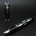 Füller Füllfederhalter Tintenschreiber Schreibfeder Perlmutt elegant schwer