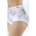 Weiße bader Feinripp-Unterhosen aus Baumwolle für Damen Größe XL 5-teilig 