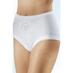Weiße bader Oeko-Tex Feinripp-Unterhosen aus Baumwolle für Damen Übergrößen 5-teilig 
