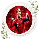Cristiano Ronaldo Vegane Tortenaufleger & Tortenbilder 