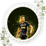 Cristiano Ronaldo Vegane Tortenaufleger & Tortenbilder 