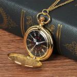 Goldene Retro Mechanik Vintage Uhren & Antike Uhren für Herren 
