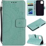 Blaue Vegane iPhone 12 Hüllen Art: Flip Cases aus Leder mit Band mini 