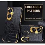 Goldene Handy Ringe Art: Bumper Cases Matt aus Krokodilleder staubdicht 